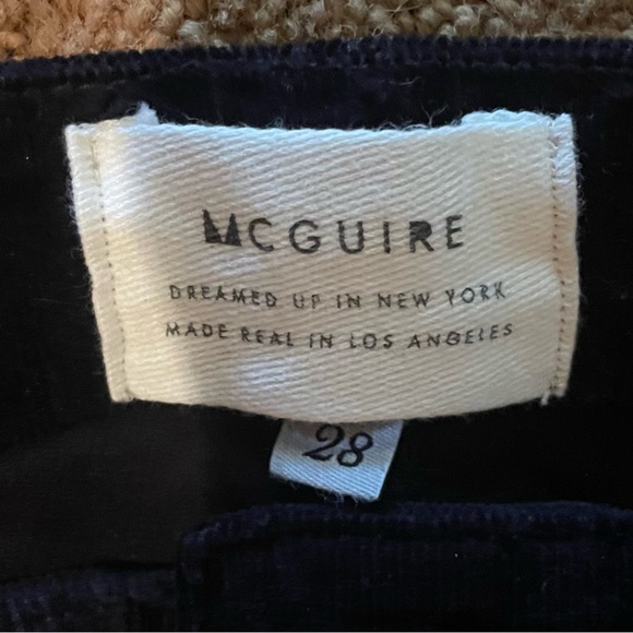 Mcguire blk corduroy jeans - Picture 2 of 6